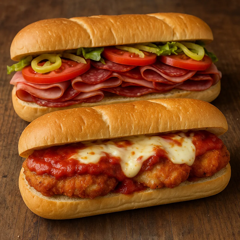 Delicious Chicken Parm and Italian Subs from Seriously Subs